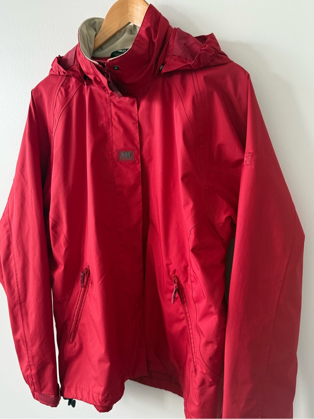 Helly Hansen Women's Alta Hi Vis Waterproof Shell Jacket with Hood - Picture 8 of 9